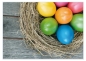 Preview: Tischset Platzset abwaschbar Easter Colours von ARTIPICS Kunststoff 42x30 cm