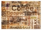 Mobile Preview: Tischset Platzset abwaschbar More Coffee von ARTIPICS Kunststoff 42x30 cm
