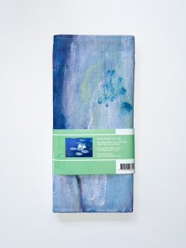 Tea Towel Geschirrtuch Monet Water Lilies Evening