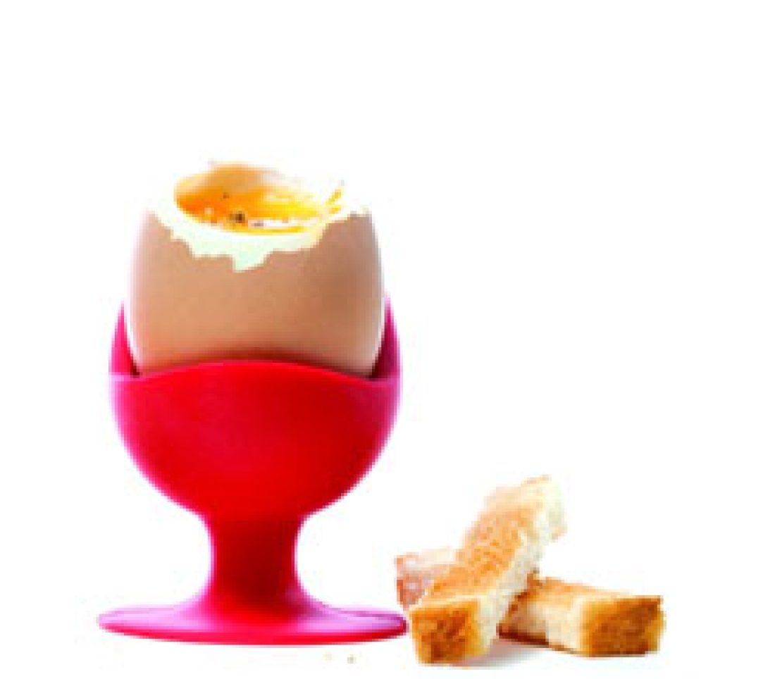 Eierbecher EggChair, weinrot