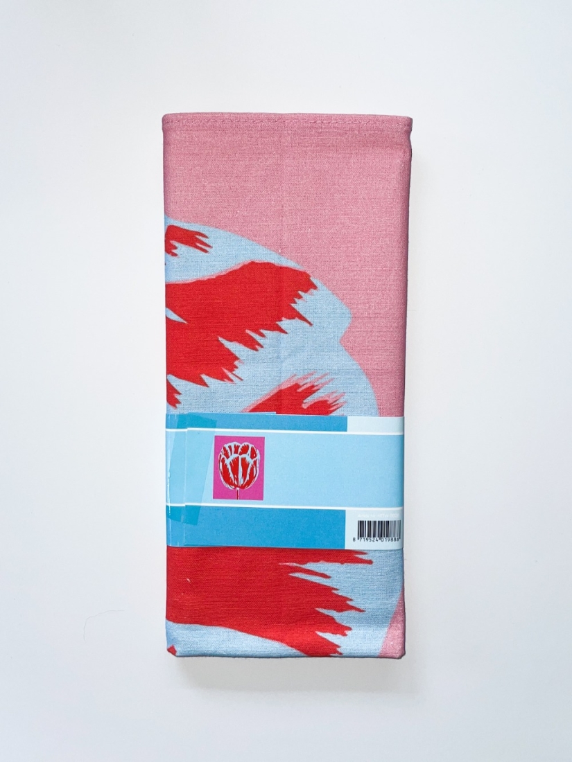 Tea Towel Geschirrtuch Tulip Pop Pink