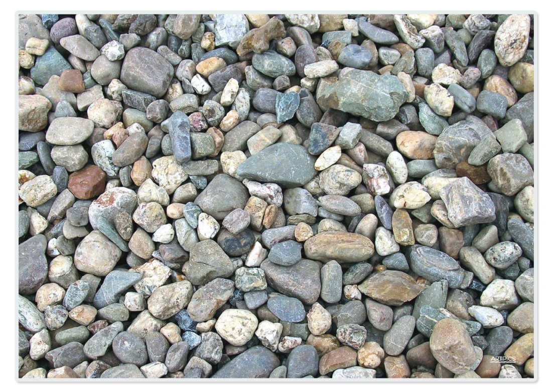 Tischset Platzset abwaschbar Just Stones von ARTIPICS 42x30 cm Kunststoff